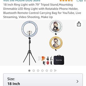 18” Ring Light